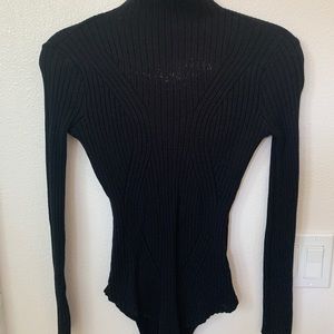 Mock neck body suit